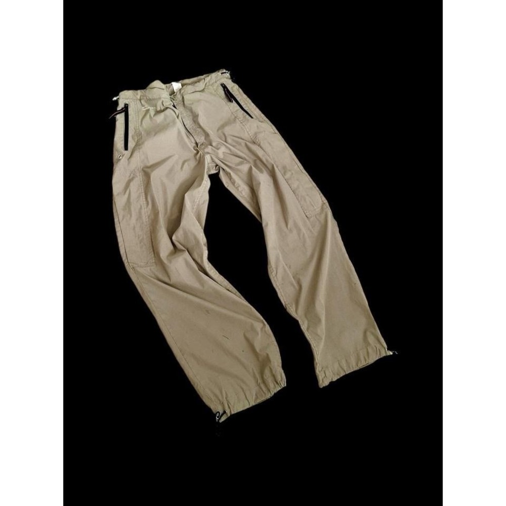 Vintage Y2K Levi's Silvertab Baggy Cargo Parachute Pants XL 34W Distressed